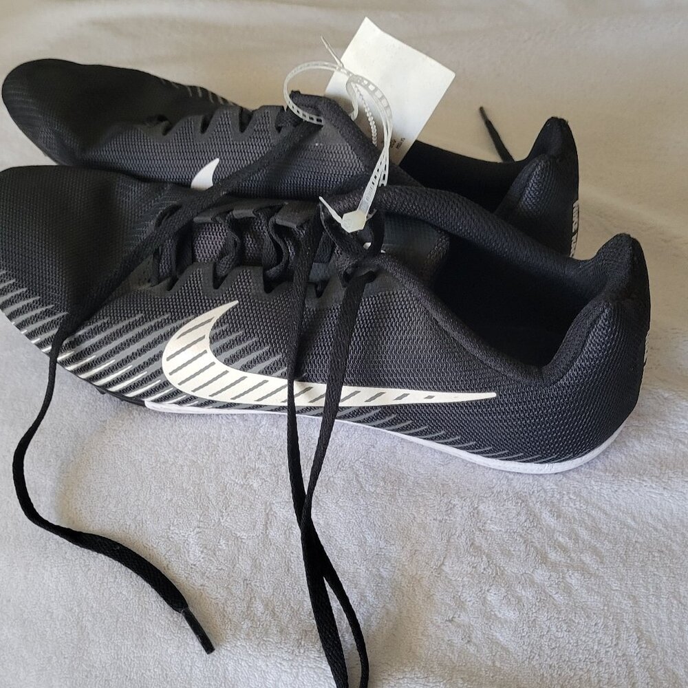 Nike Zoom Rival M 9 Track and Field Shoes Black Lace Up Men's size US 13